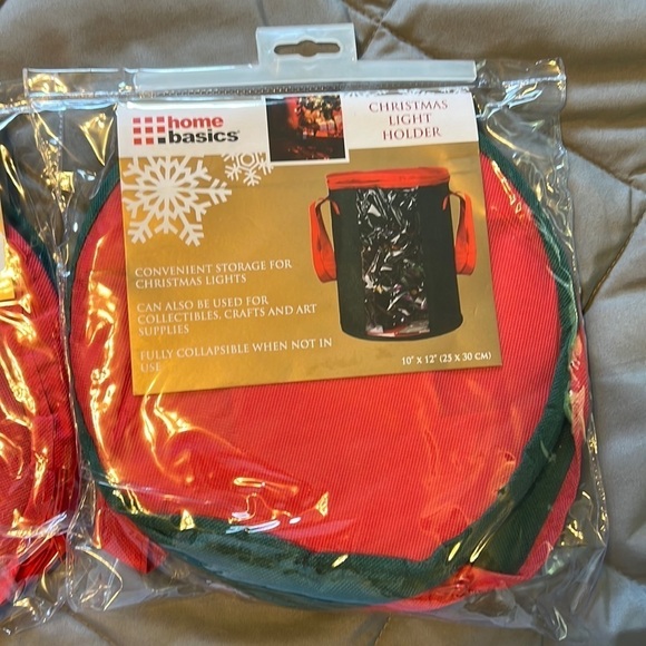 Home Basics Christmas light holder 10” x 12”- 2 pack - Picture 1 of 4